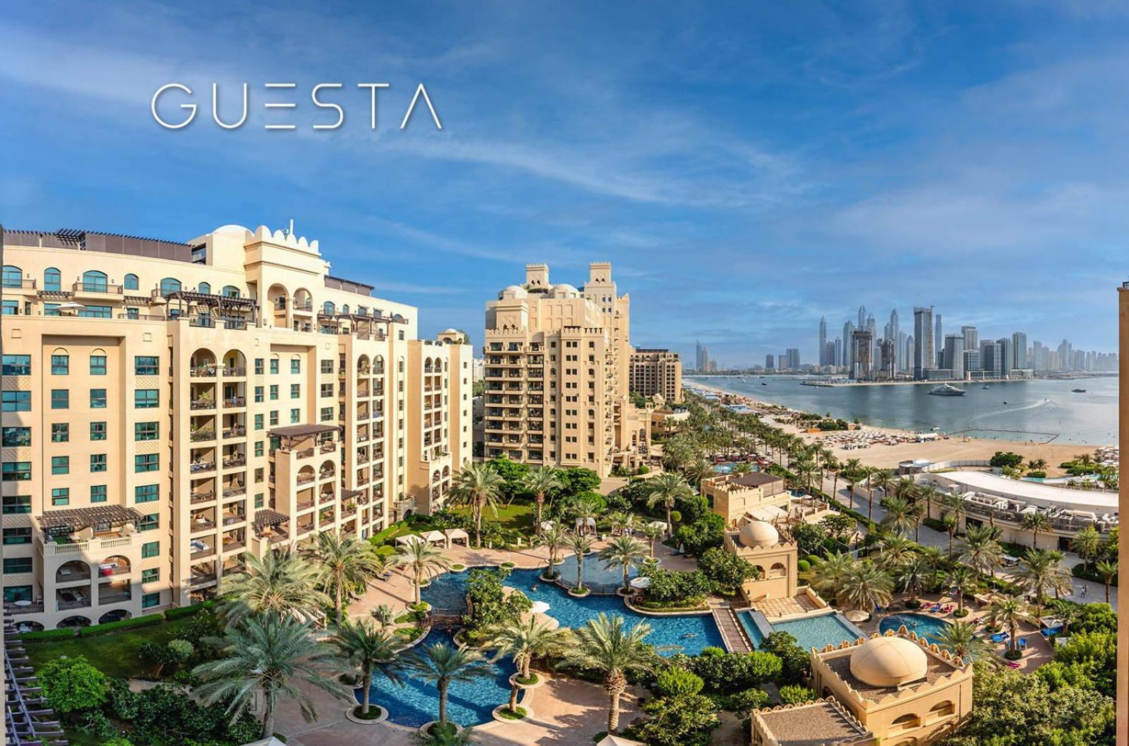 Fairmont Apartments The Palm, Free Access To Hotel Beach And Pools Дубай Стая снимка