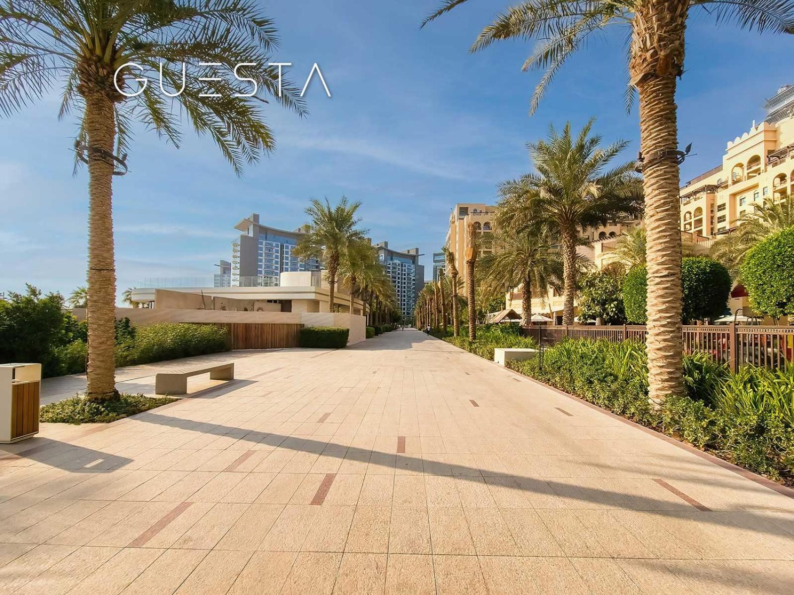 Fairmont Apartments The Palm, Free Access To Hotel Beach And Pools Дубай Екстериор снимка